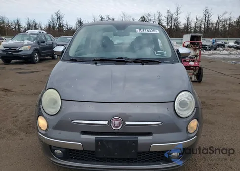 2012 Fiat 500 Lounge z USA, uszkodzony, nr VIN 3C3CFFCR9CT106466